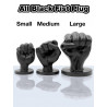 Anální All Black Fist Plug 92 - Small