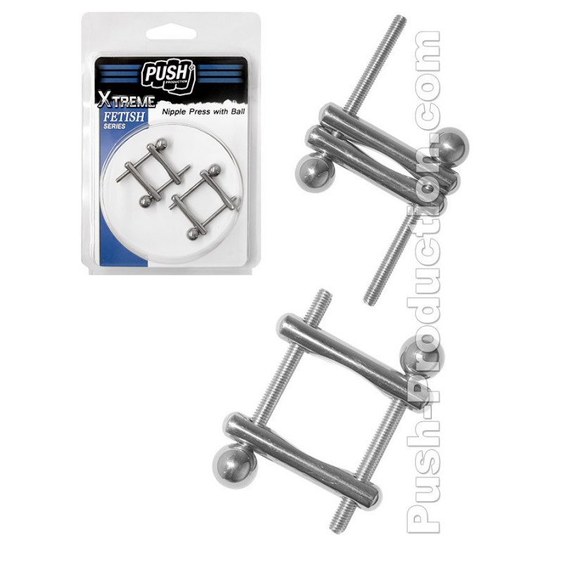 Push Xtreme Fetish - Nipple Press with Ball