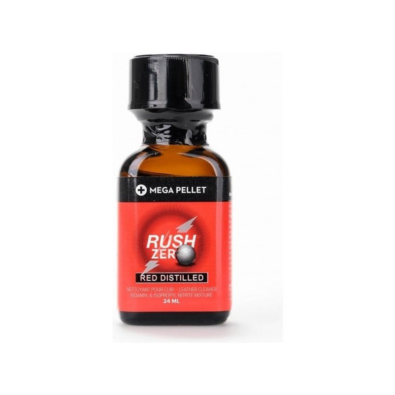 Poppers RUSH zero red distilled 24ml