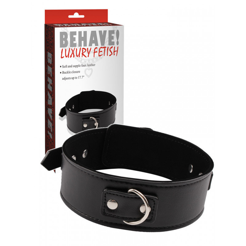 Behave! Luxury Fetish - Midnight Collar