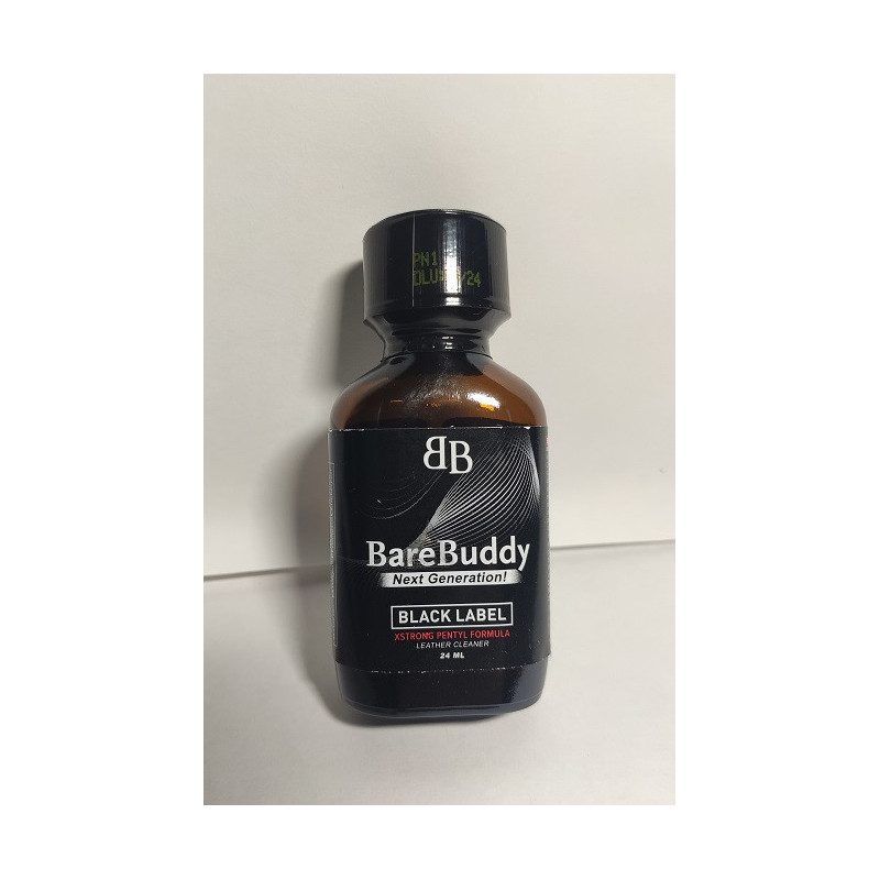 Poppers BAREBUDDY BLACK LABEL 24ML Poppers BAREBUDDY BLACK LABEL 24ML