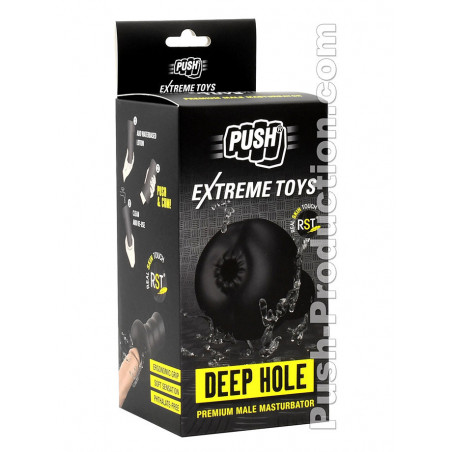 Masturbátor Deep Hole černý