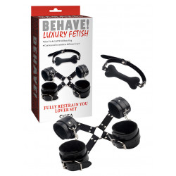 Behave! Luxury Fetish - Fully Restrain You Lover Set