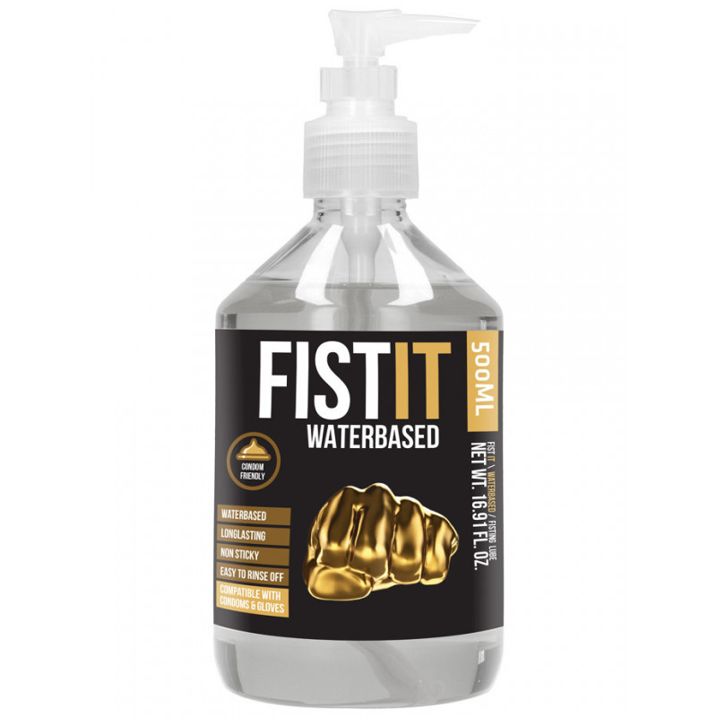 FistIt Water Based Lubricant 500 ml - Pump