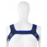 Puppy Play Neoprene Harness - Blue/Black